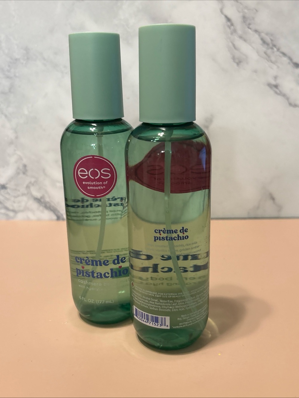 eos Crème de Pistachio Body Spray Lot 2 - Picture 2 of 3